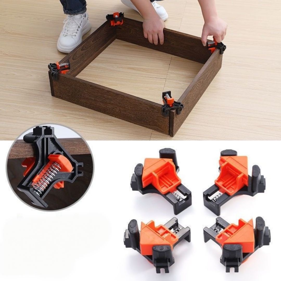 Picture Frame - 4pcs 90° Right Angle Clamp Fixing