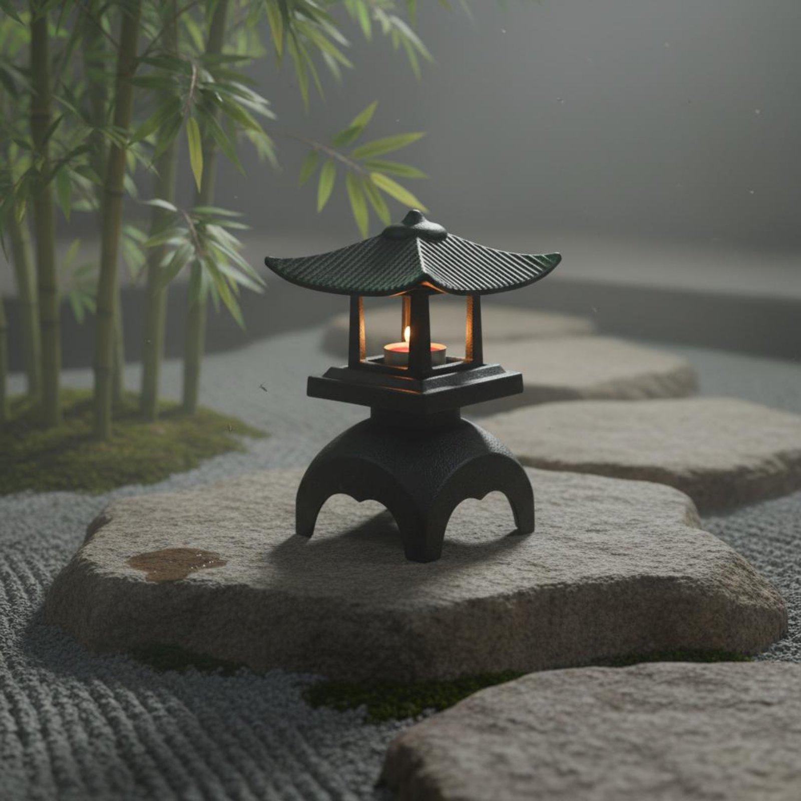 Elegant Cast Iron Lantern Cand - Candle Holder Decor ulasan dan harga