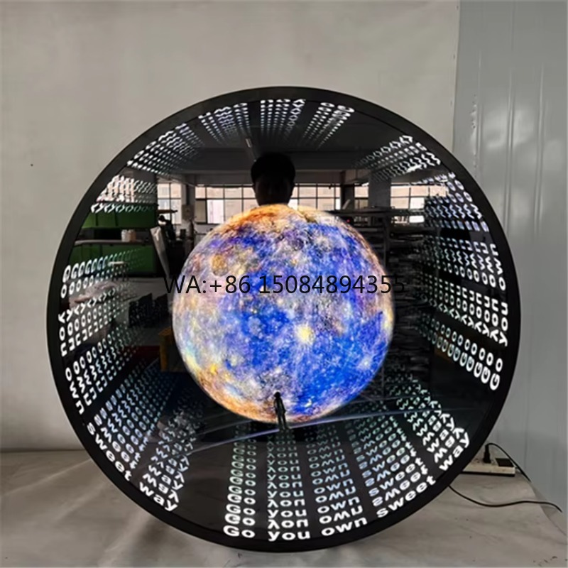 Customized LED 3D Acrylic Neon - Decorative Mirror ulasan dan harga