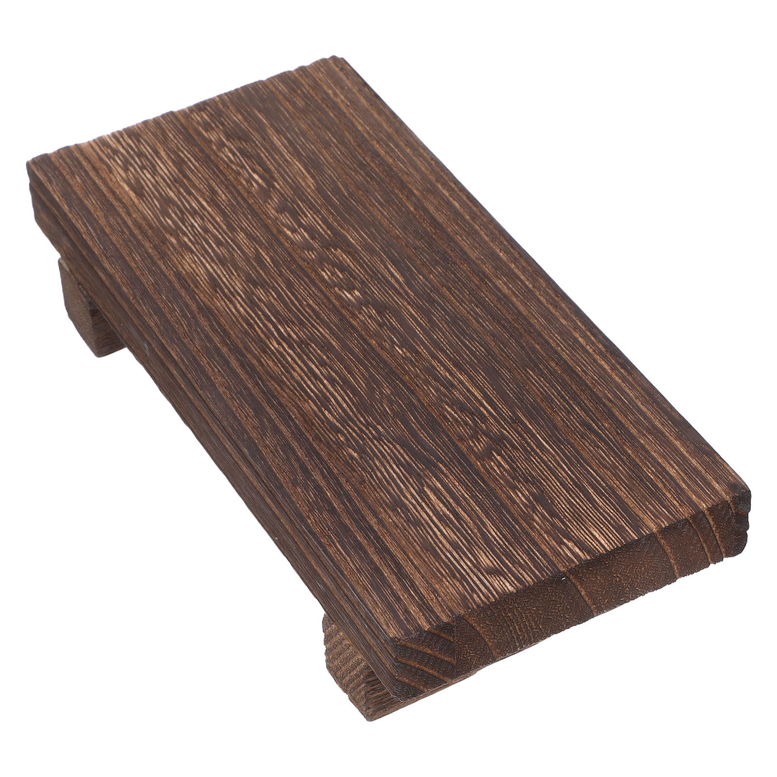 Small Wooden Pedestal Stand Ru - Vase Decor ulasan dan harga