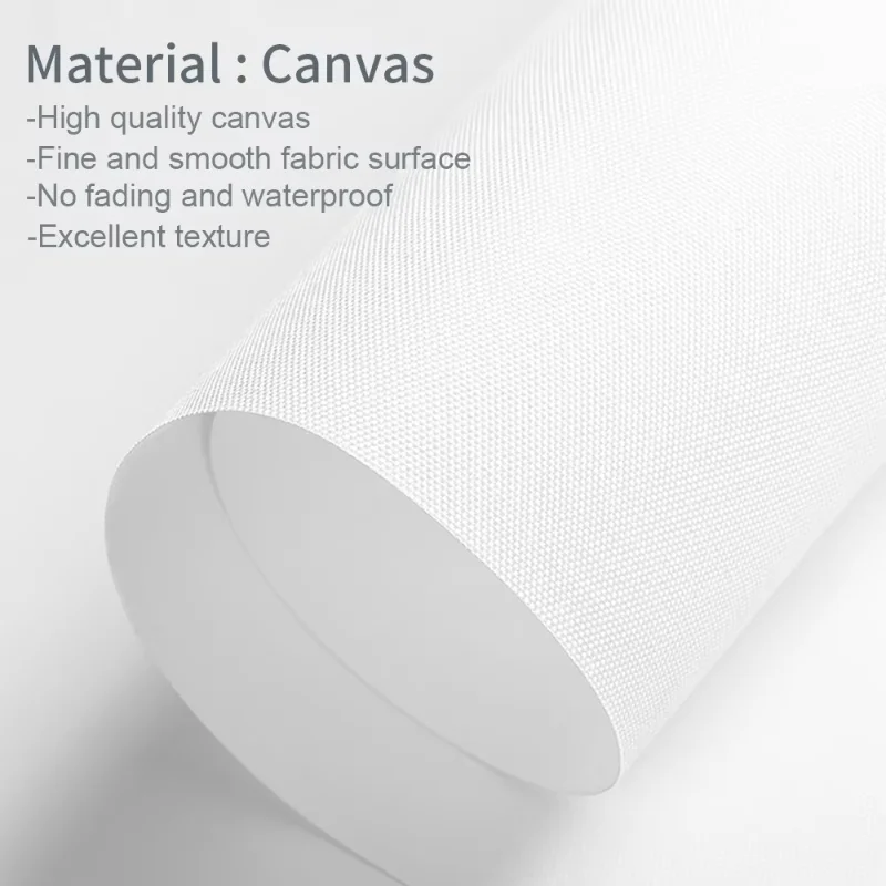 Custom Frameless Photo Canvas  - Interior Design Living Room ulasan dan harga