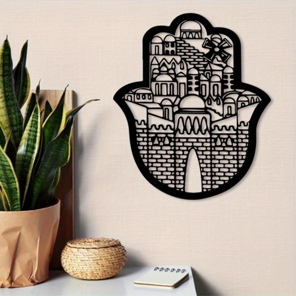 CIFBUY Jerusalem Holy City Met - Wall Art ulasan dan harga