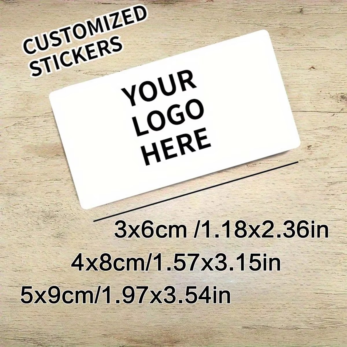Custom Rectangular Stickers –  - Wall Sticker ulasan dan harga
