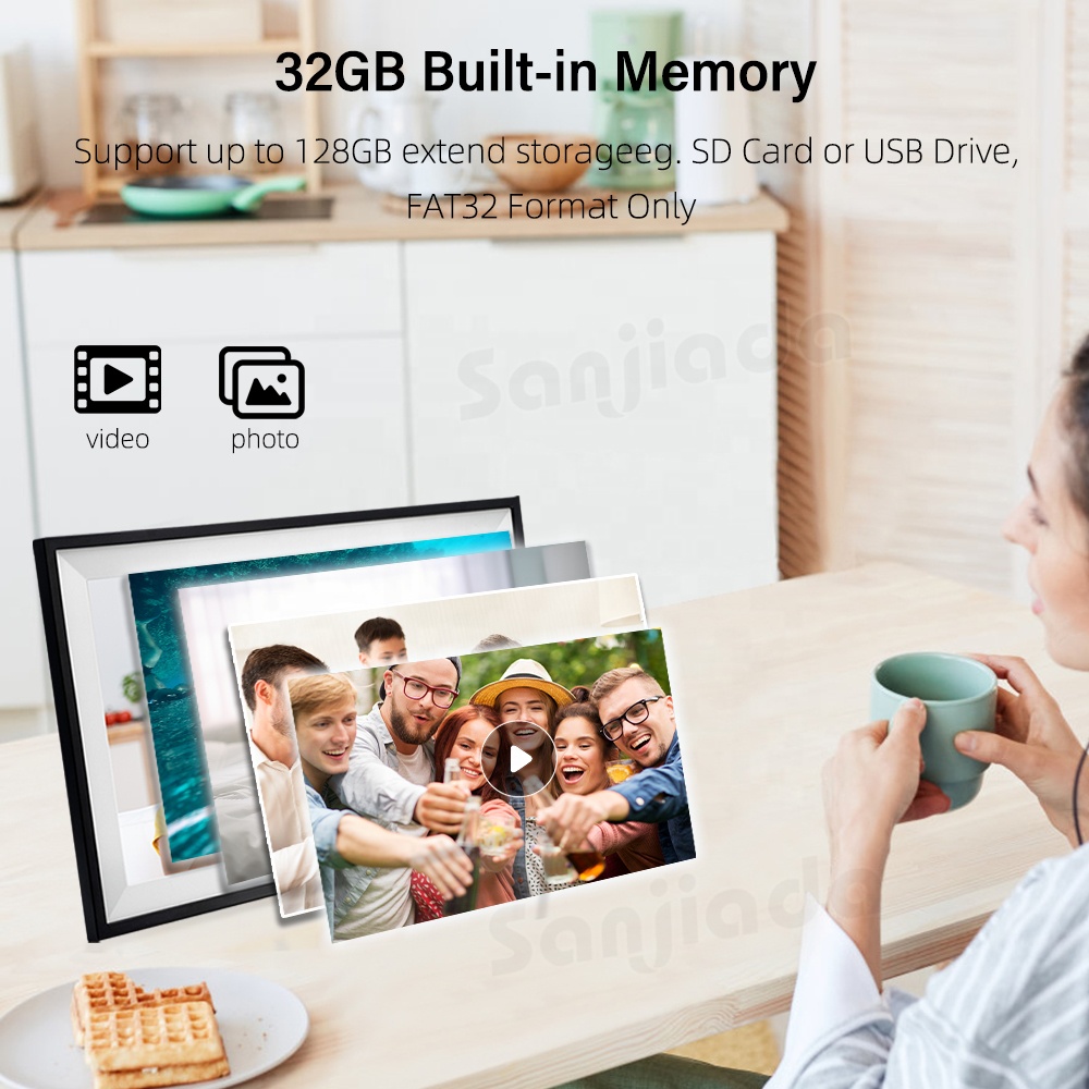 32GB Large Size Digital Photo  - Picture Frame ulasan dan harga