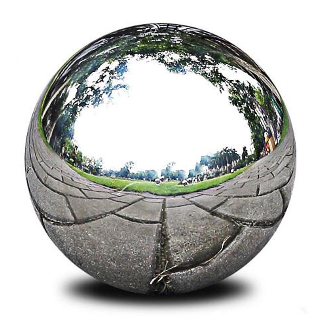 Metal Garden Decoration Stainl - Decorative Mirror ulasan dan harga